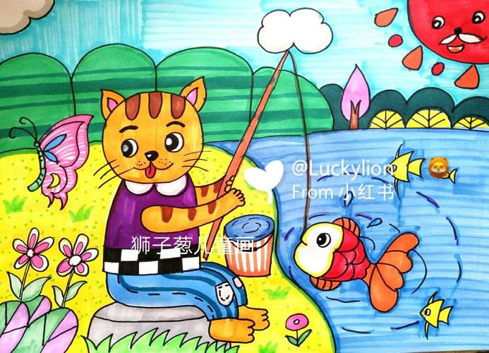 小猫钓鱼伺候男人-小猫咪咪学会钓鱼，主人惊呆了