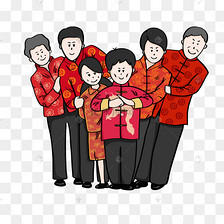 动画全家福图片大全_动画版全家福图片_动画大全全家福图片高清